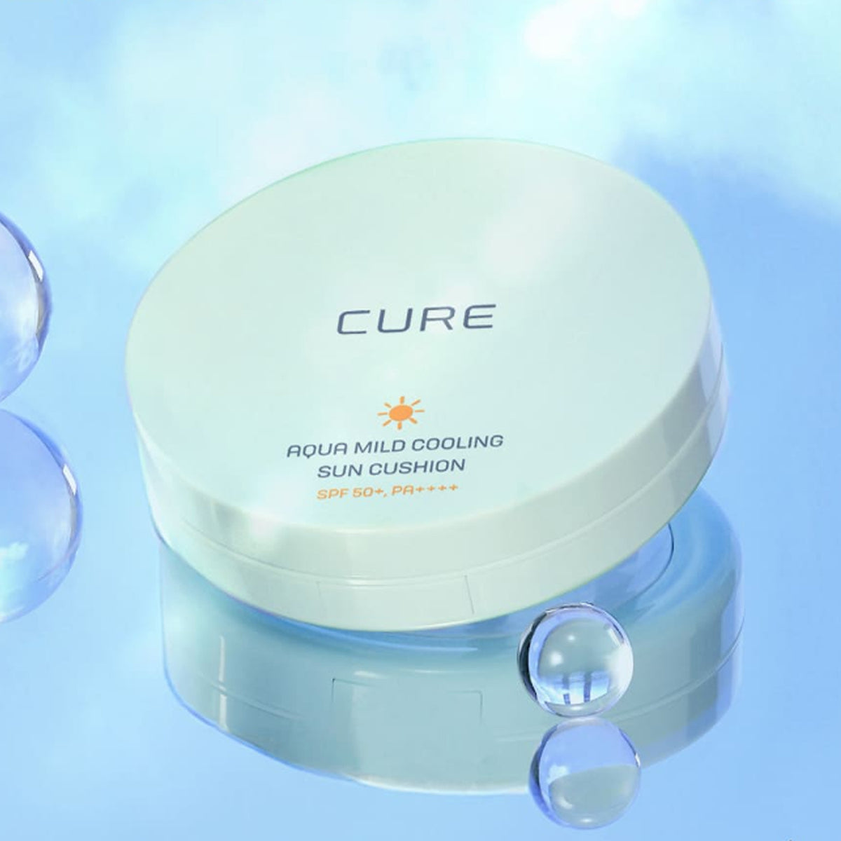 Kim Jeong Moon Aloe Cure Aqua Aqua suave cojín de sol (original 25g + recarga 25g)