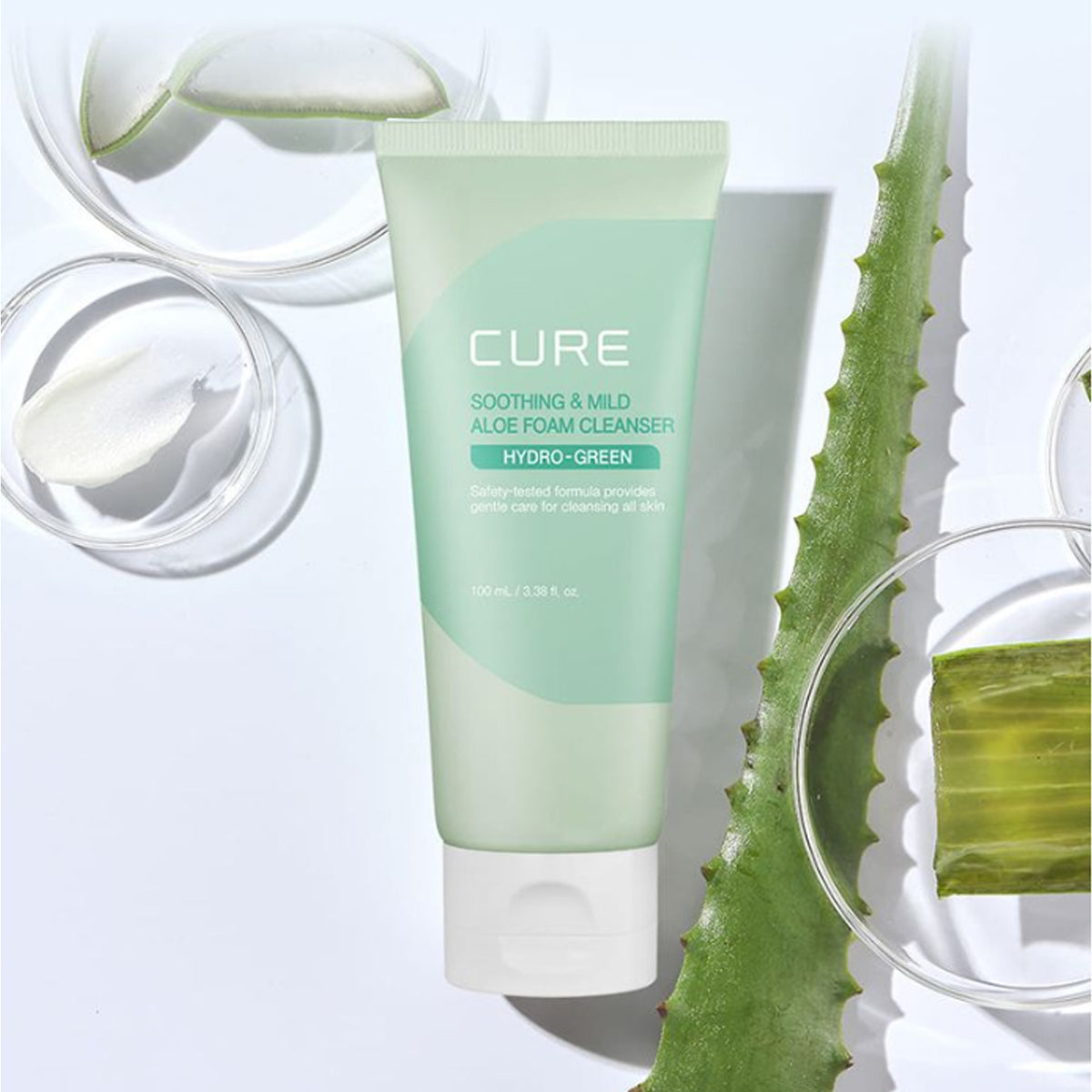 KIM JEONG MOON Aloe CURE Soothing & Mild Aloe Foam Cleanser 100ml