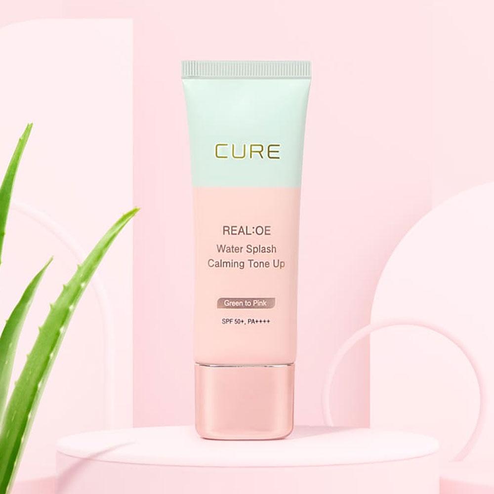 KIM JEONG MOON Aloe Cure Realoe Water Splash Calming Tone Up 40g