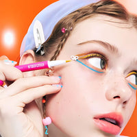 The eyeliner’s fine tip allows for detailed application, whether creating sharp lines or smudging for a softer effect. Its long-wearing, smudge-proof formula ensures lasting color that resists fading, making it ideal for festive occasions and everyday wear alike