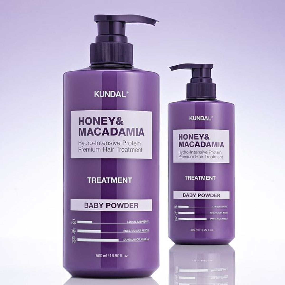 KUNDAL Honey & Macadamia Hair Treatment 500ml (Choose from 16 Scents)