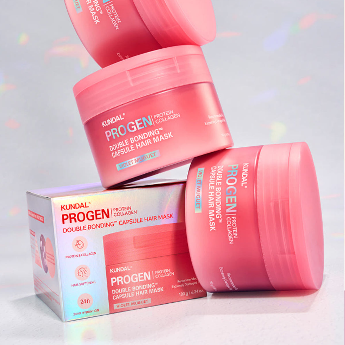 KUNDAL PROGEN Double Bonding Capsule Hair Mask 180g