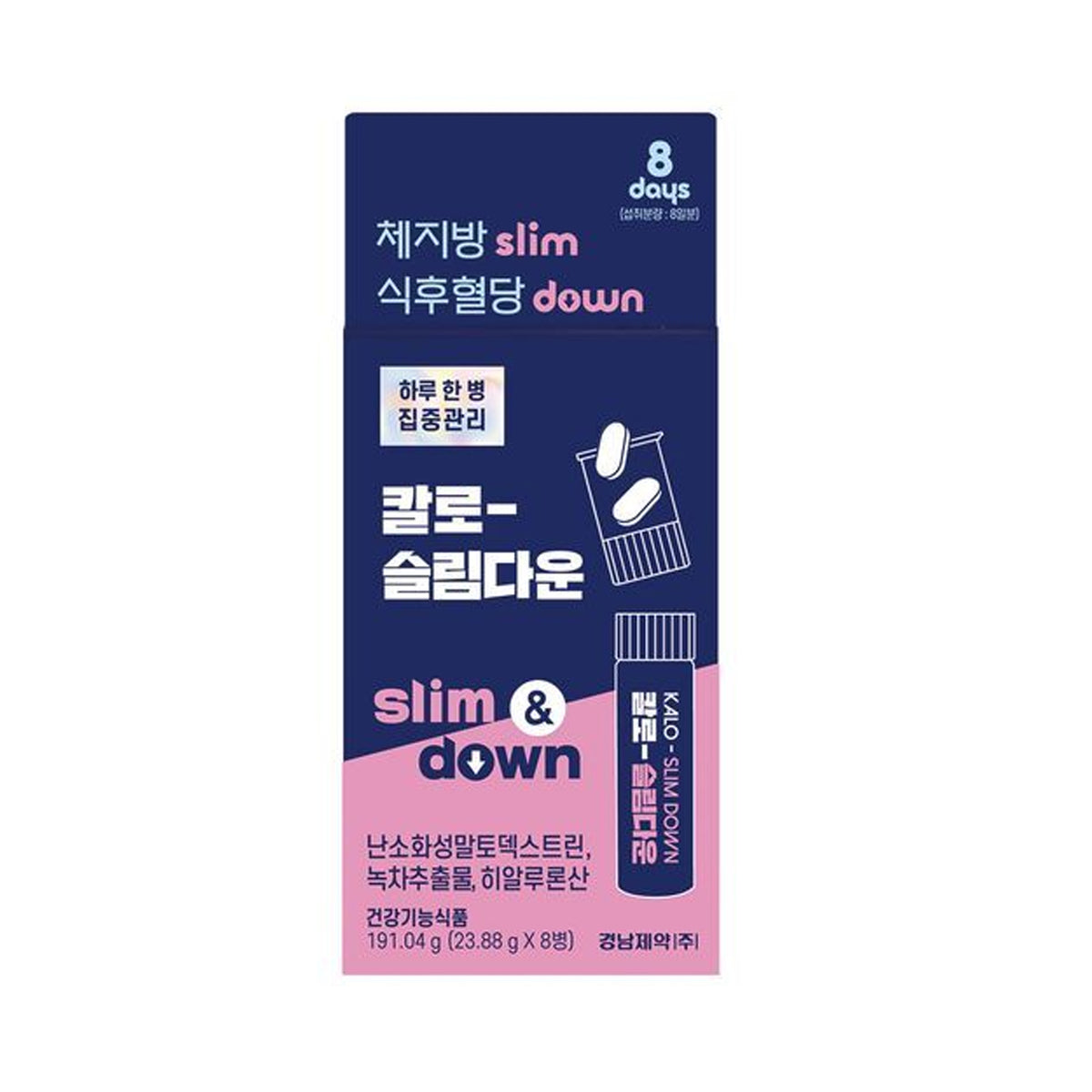 Kalo KYUNGNAM Pharm Slim Down 8 vials (8-Day Supply)