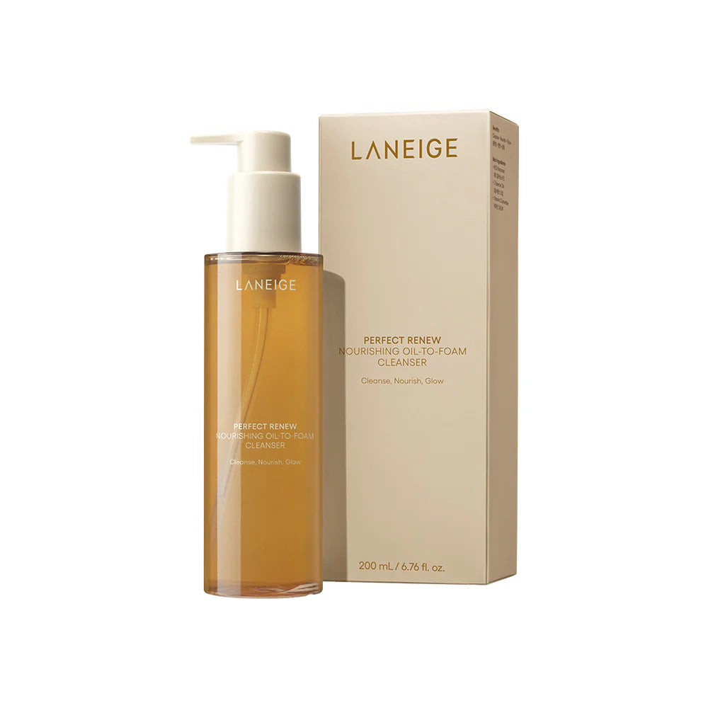 LANEIGE Perfect Renew Nourishing Oil-to-Foam Cleanser 200ml