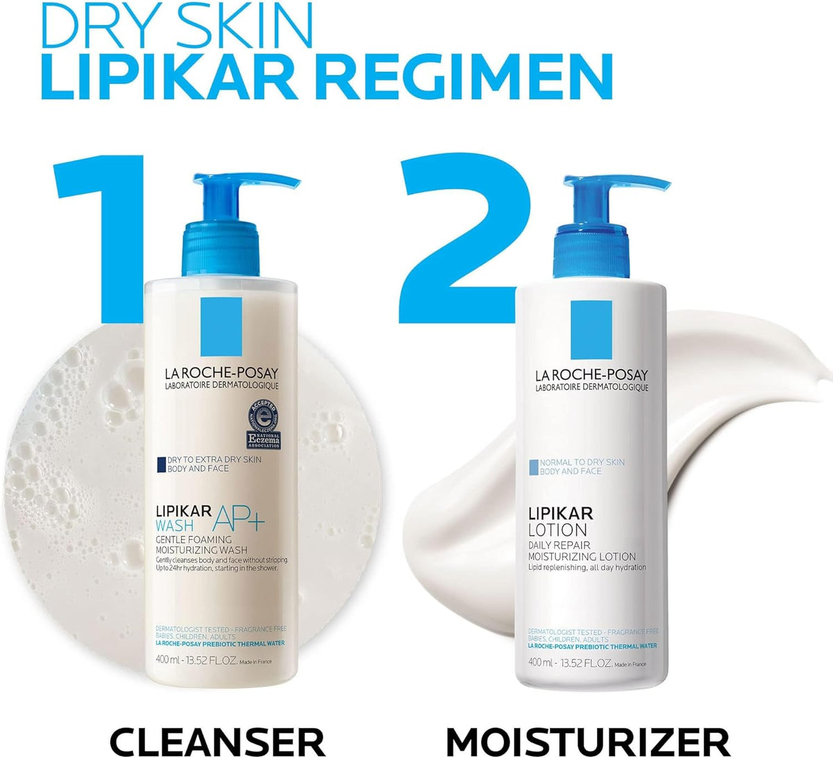 LA ROCHE-POSAY Lipikar Lait Body Milk 400ml