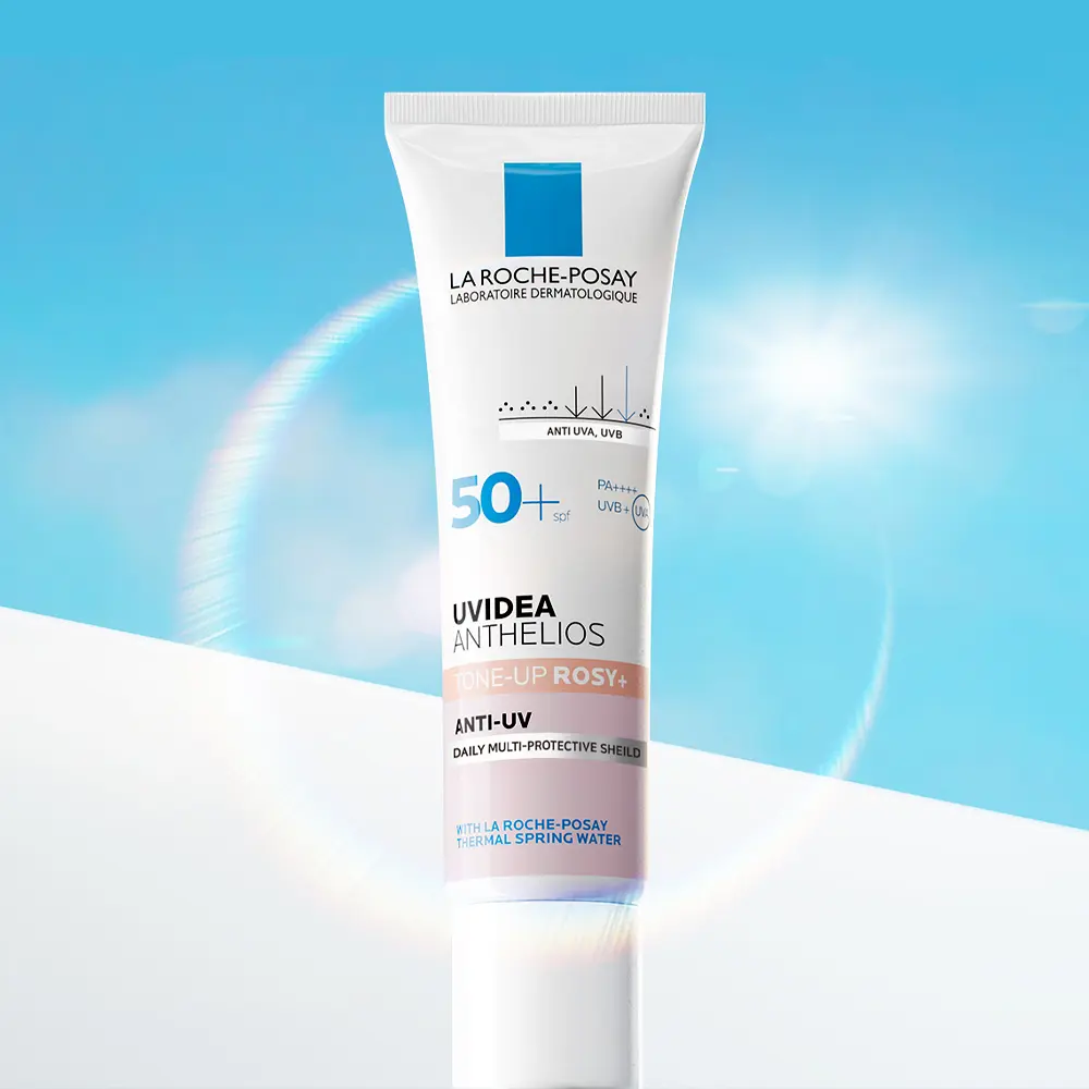 LA ROCHE-POSAY Uvidea Anthelios Tone-Up Rosy Glow 30ml SPF 50+ PA++++