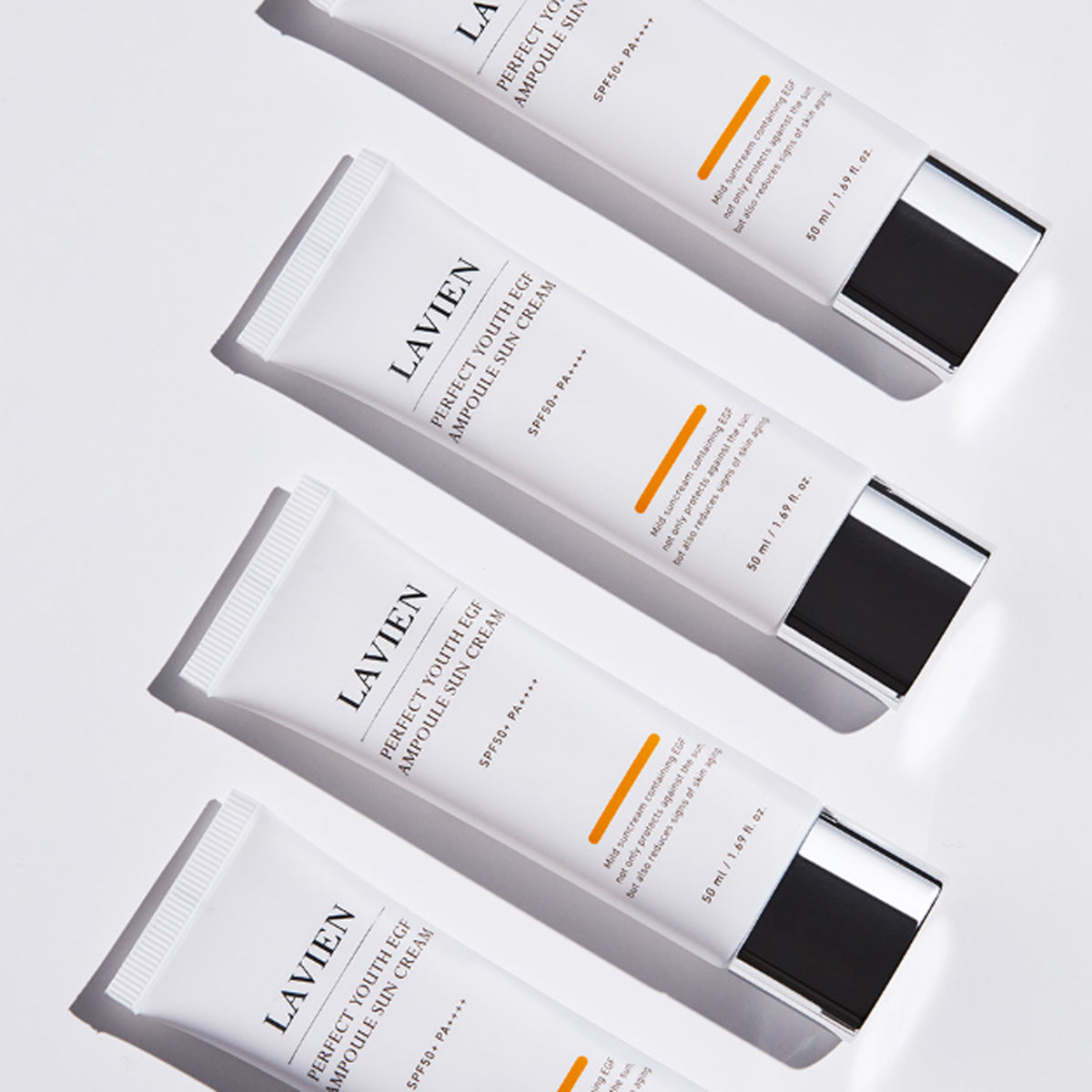 Lavien Perfect Youth EGF Ampoule Sun Cream SPF50+PA ++++ 50ml