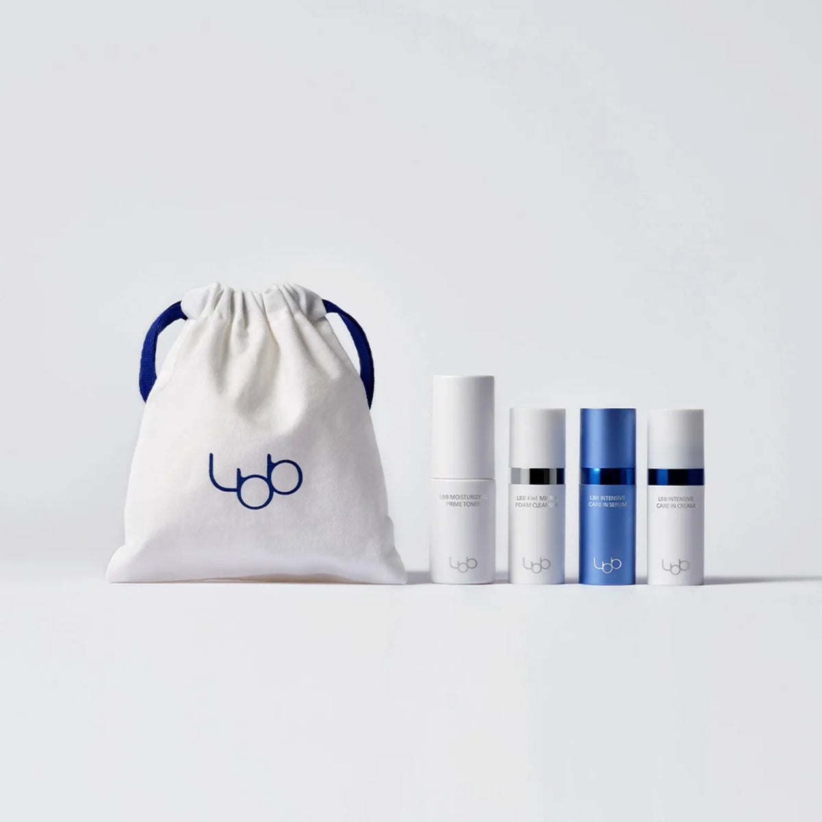 LBB Travel Kit (Cleanser 10ml+Toner 20ml+Serum 10ml+Cream 10ml)