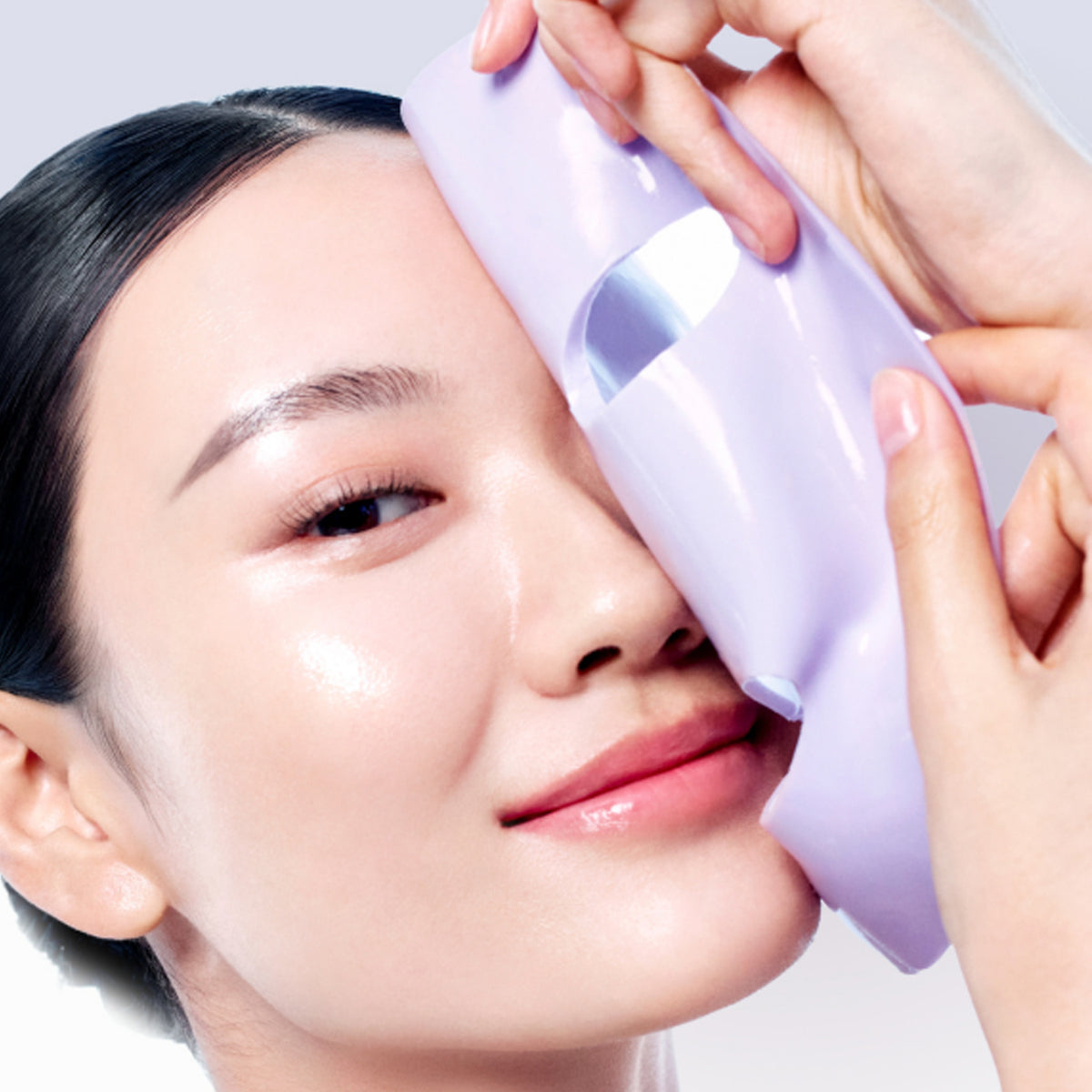 LG Pra.L Glasslike Collagen Hydro Modeling Mask 1 Box (4ea)