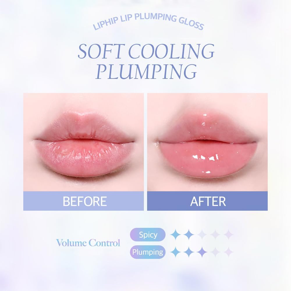 LIPHIP Lip Plumping Gloss Plumper (Glossy Converter) 3.5g 2 colors