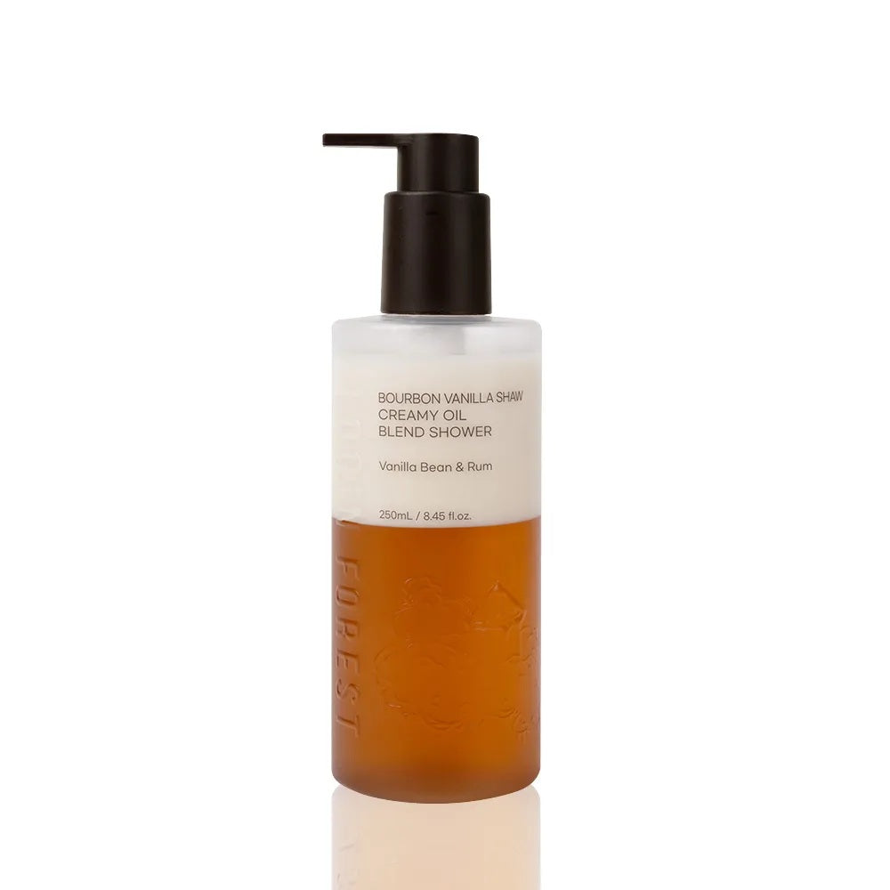 LOGIN FOREST Bourbon Vanilla Shaw Creamy Oil Blend Shower 250ml