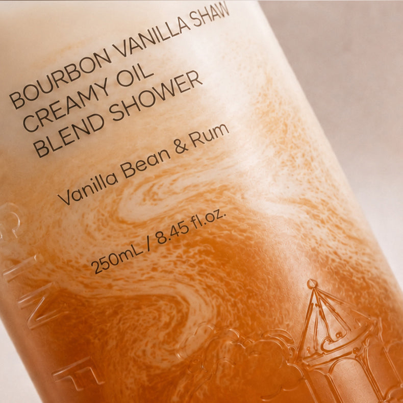 LOGIN FOREST Bourbon Vanilla Shaw Creamy Oil Blend Shower 250ml