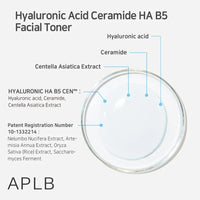 (Mhark) APLB Hyaluronic Acid Ceramide HA B5 Facial Toner 160ml - DODOSKIN