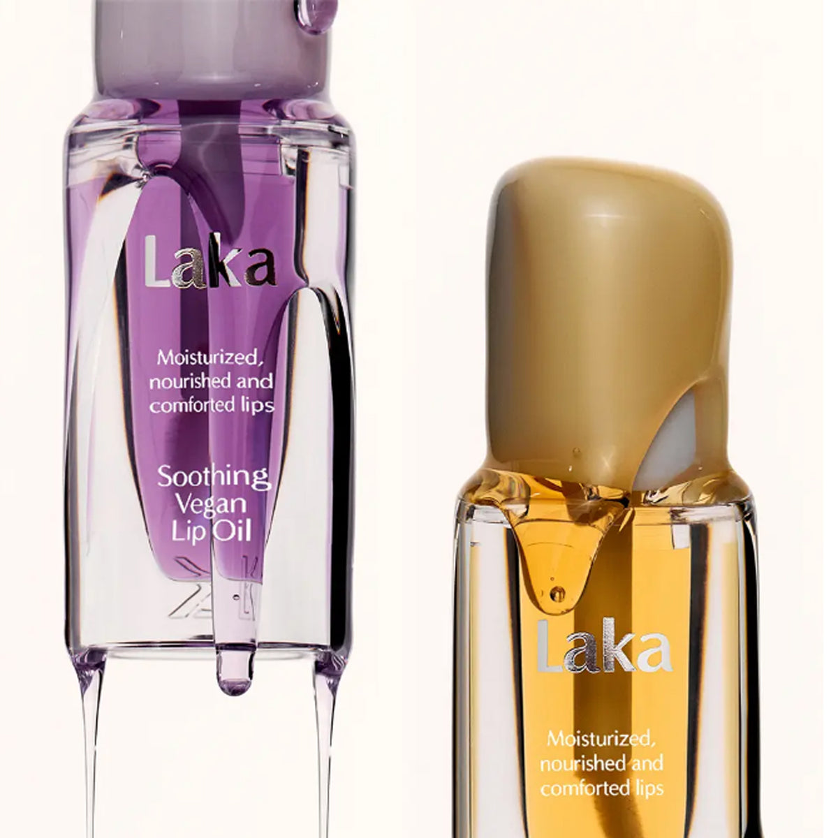 Laka Soothing Vegan Lip Oil 4.5ml 2 Types