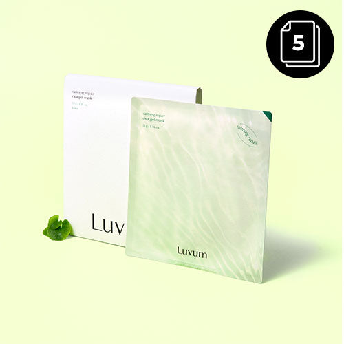 Luvum Calming Repair Cica Gel Mask 5ea