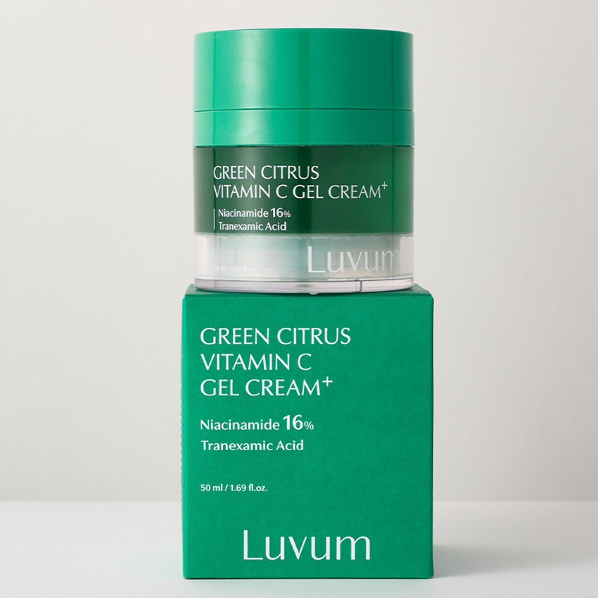 Luvum Green Citrus Vitamin C Gel Cream Plus 50ml + Serum Plus 30ml