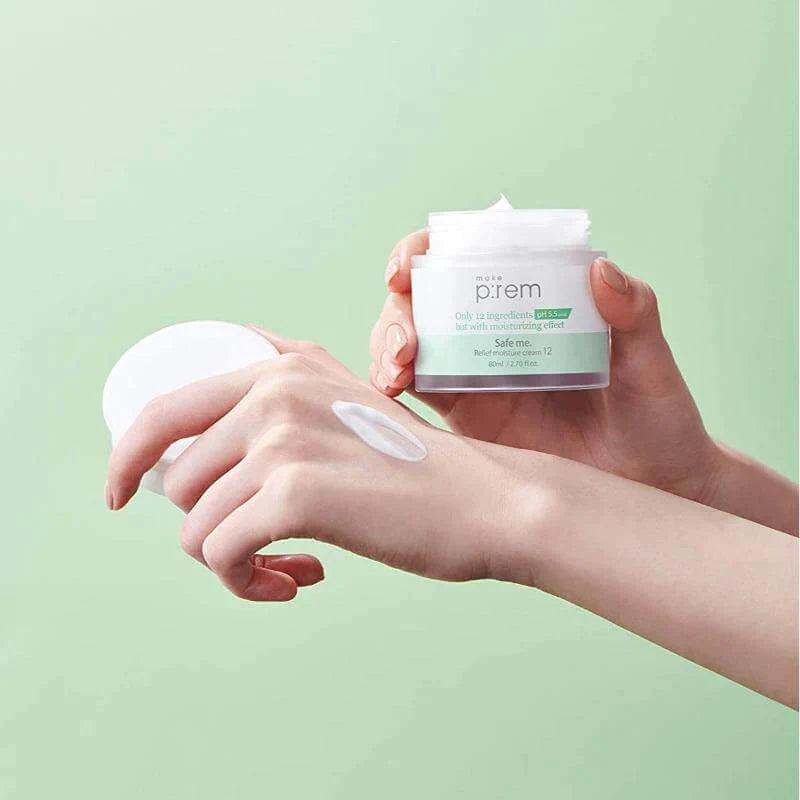 make p:rem Safe Me. Relief Moisture Cream 12 80ml - DODOSKIN