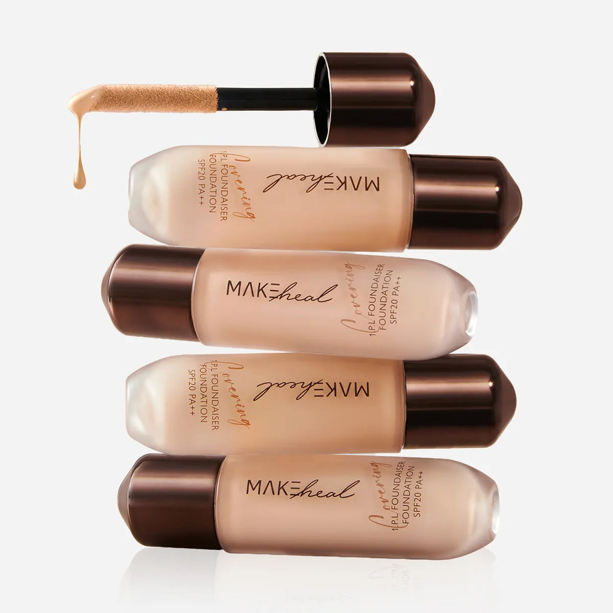 MAKEheal 1.P.L Foundaiser Foundation 28g (4 Shades)