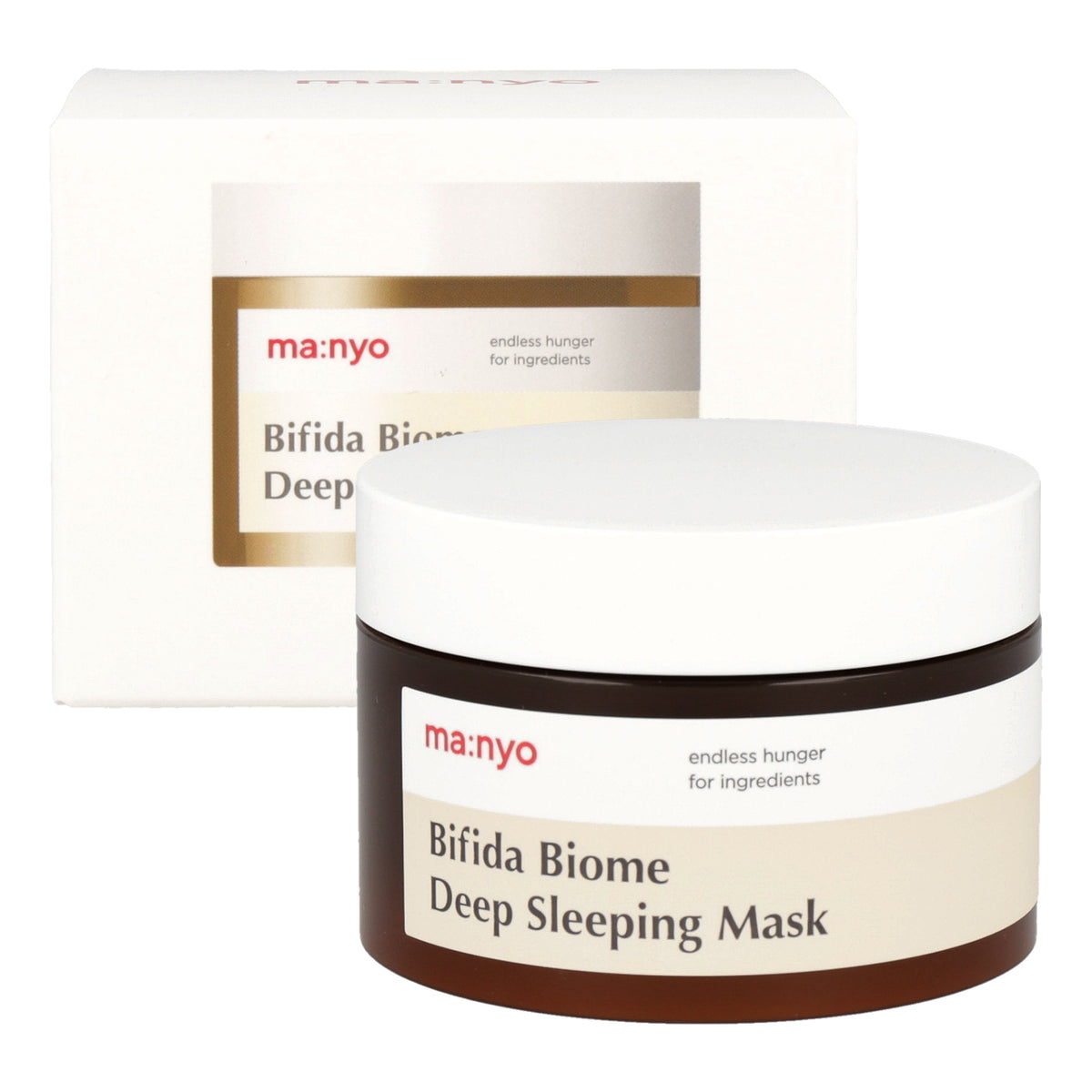 MANYO FACTORY Bifida Biome Deep Sleeping Mask is a nourishing overnight treatment designed to rejuvenate and repair your skin while you sleep.