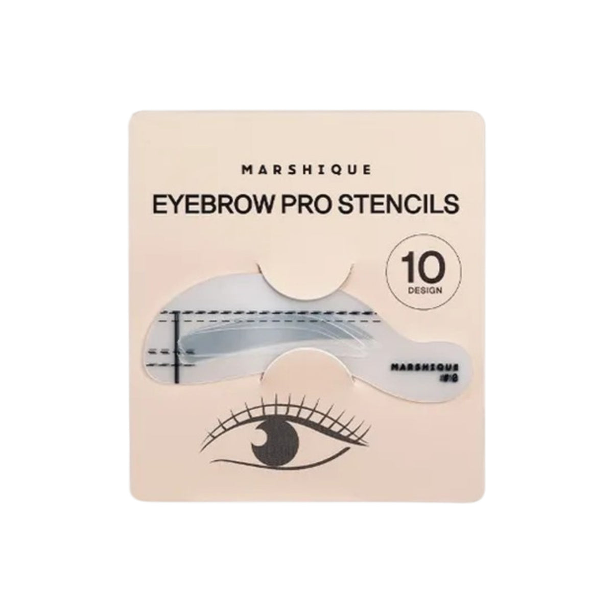 MARSHIQUE Eyebrow Pro Drawing Guide Set
