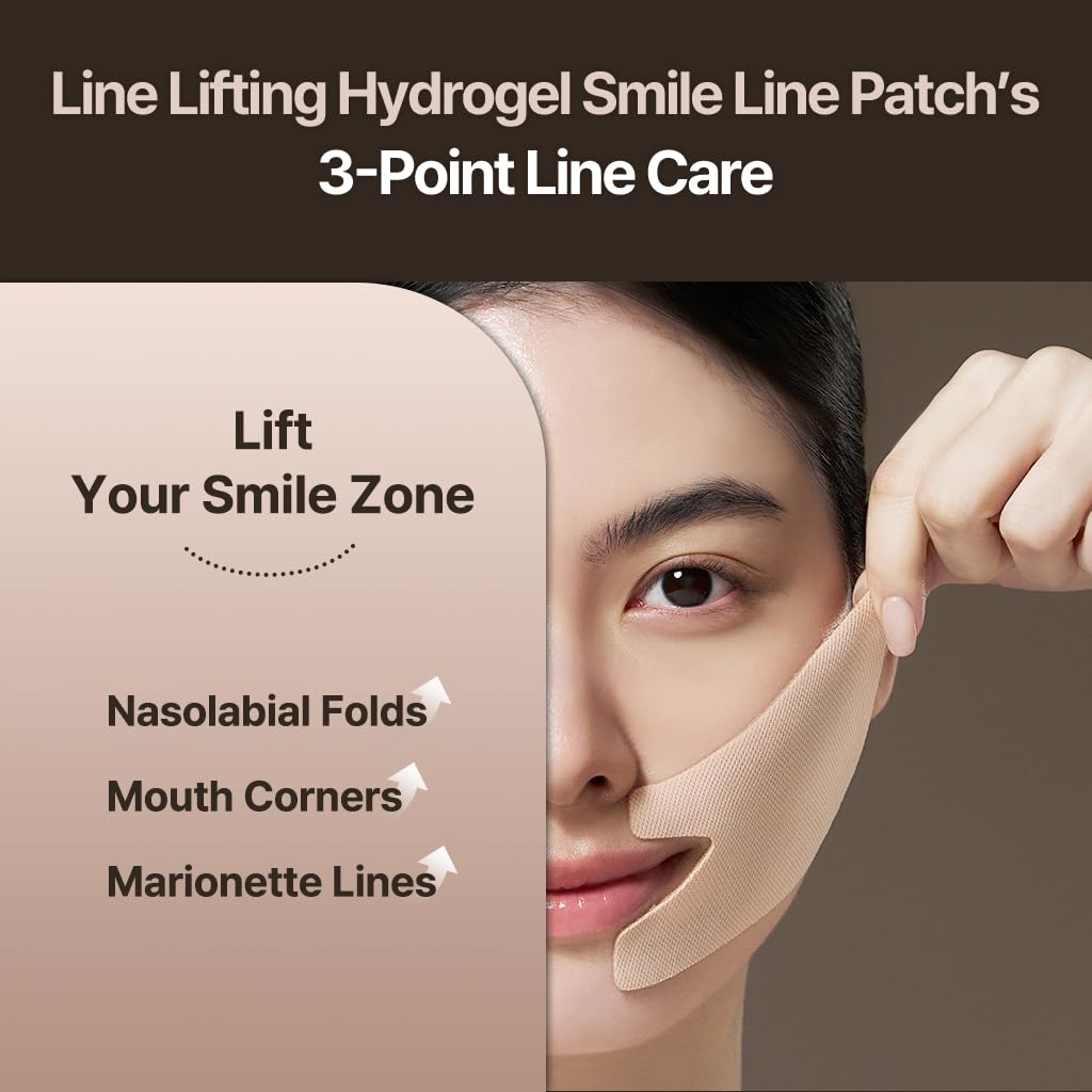 MARSHIQUE Line Lifting Hydrogel Smile Line Patch 6p