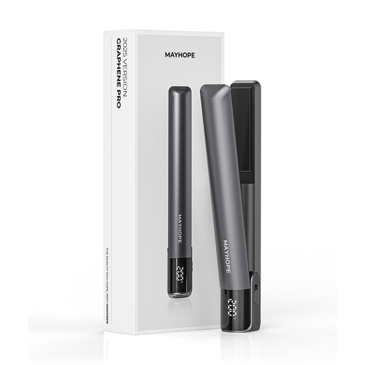 MAYHOPE Graphene Pro Cordless Hair Straightener (Portable Travel Mini)