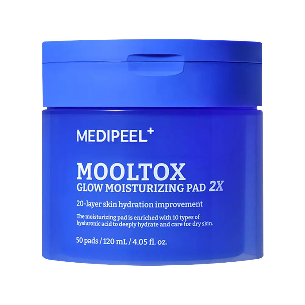 MEDI-PEEL Mooltox Glow Moisturizing Pad 2X 120ml 50ea