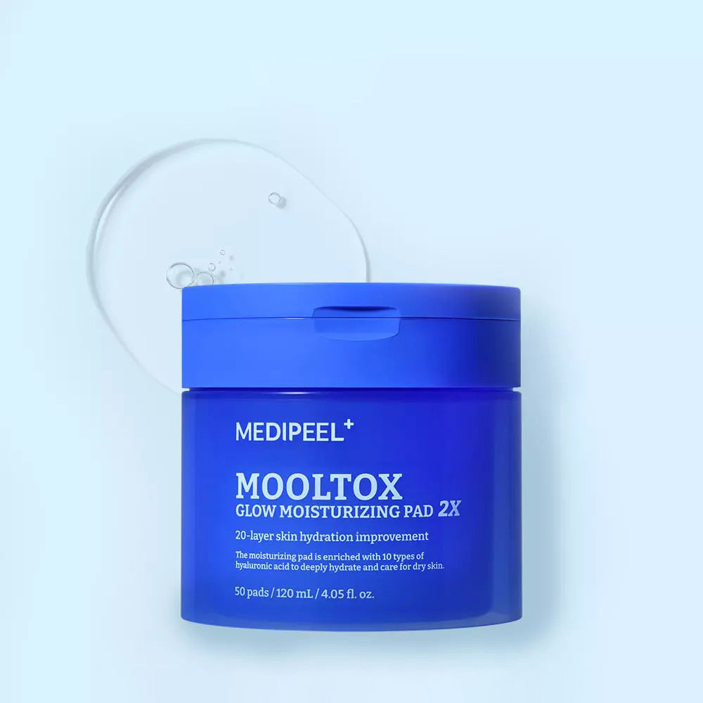 MEDI-PEEL Mooltox Glow Moisturizing Pad 2X 120ml 50ea