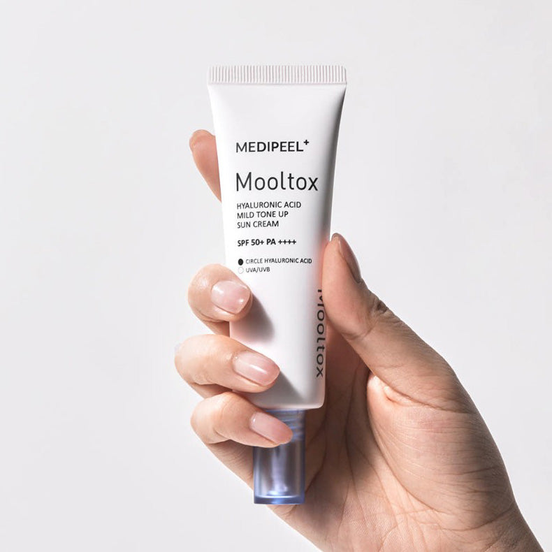 MEDI-PEEL Mooltox Hyaluronic Acid Mild Tone Up Sun Cream SPF 50+ PA++++ 50g