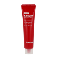 MEDI-PEEL Red Lacto Collagen Wrapping Mask 70ml - Contains high concentrations of collagen to enhance skin elasticity and firmness, reducing the appearance of fine lines and wrinkles.