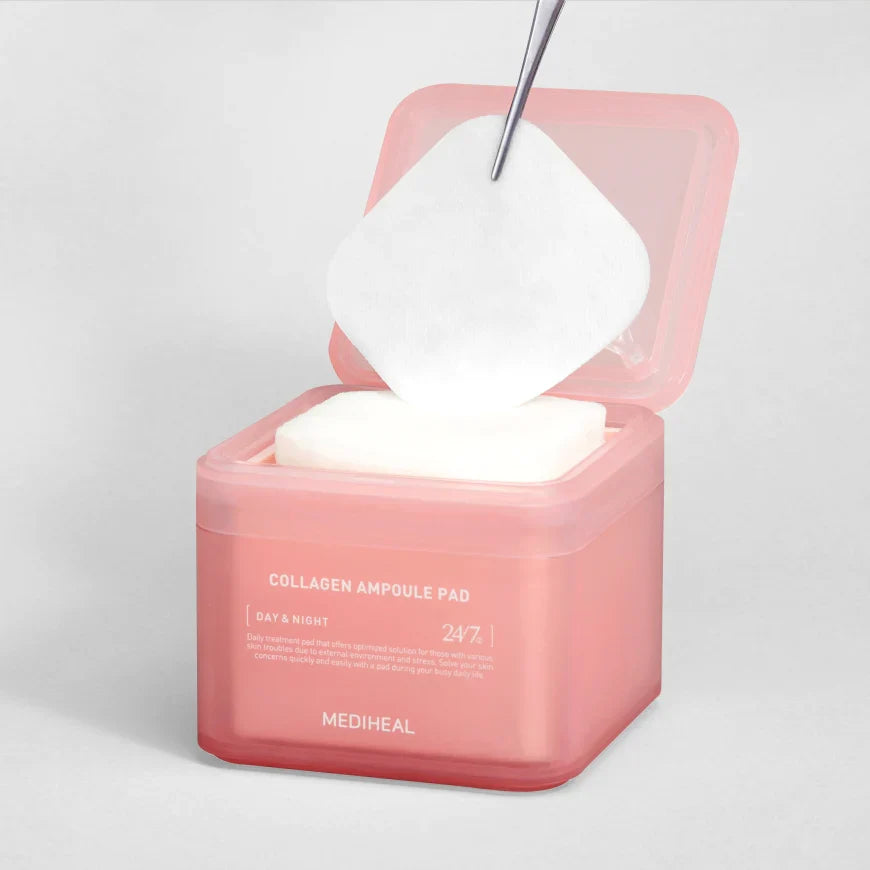 MEDIHEAL Collagen Ampoule Pad 100 Pads