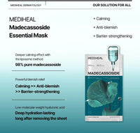MEDIHEAL Madecassoside Essential Mask Blemish Repair 10ea