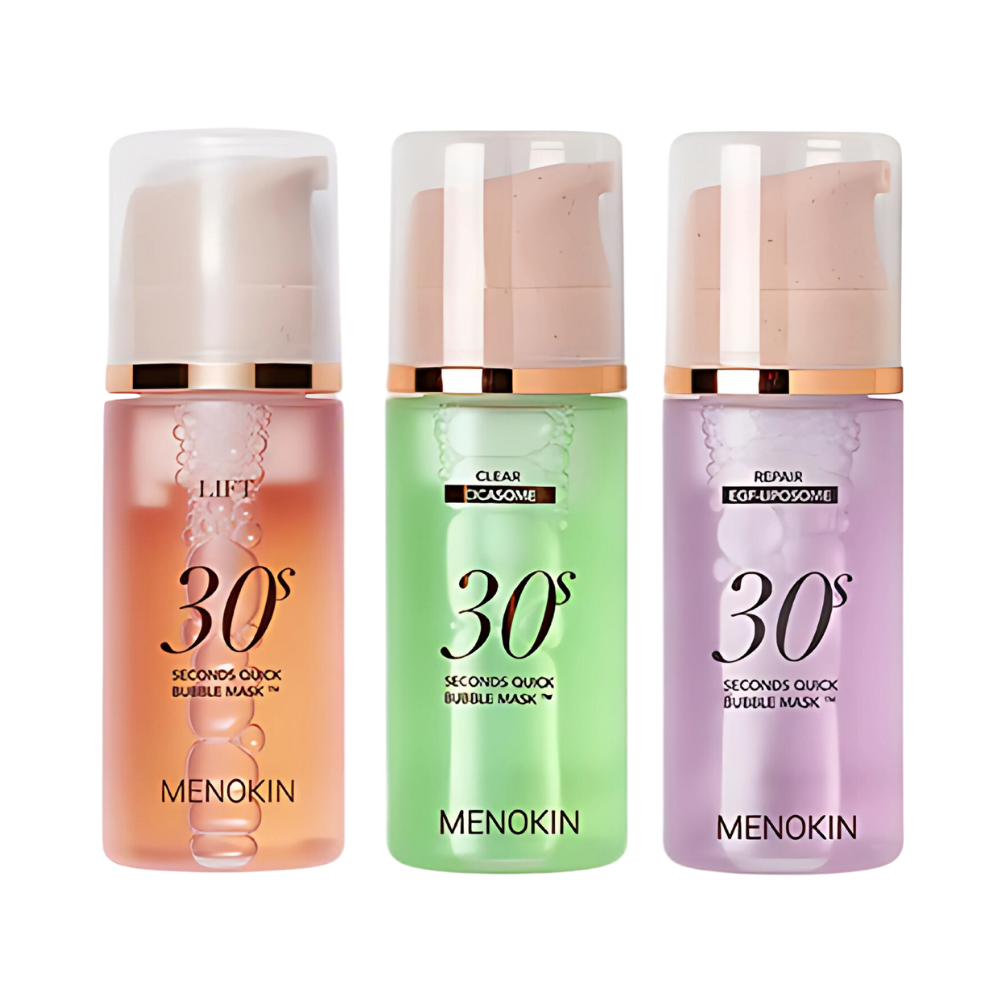 Menokin 30 segundos máscara de burbujas rápida 95ml