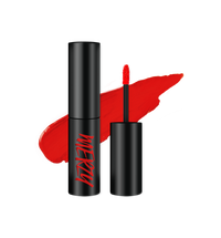 Get the MERZY The First Velvet Tint 4.5g, a must-have velvet lip tint in an elegant black and gold container.