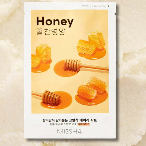 MISSHA Airy Close-fitting Honey Sheet Mask 19g 20ea