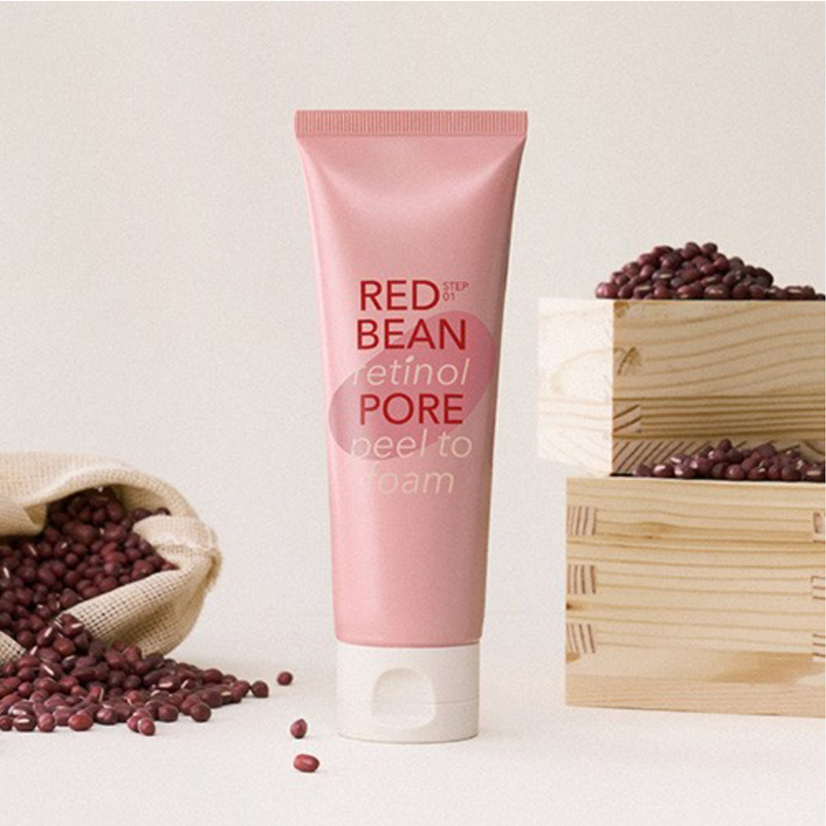 MISSHA Red Bean Retinol Pore Peel To Foam 120ml