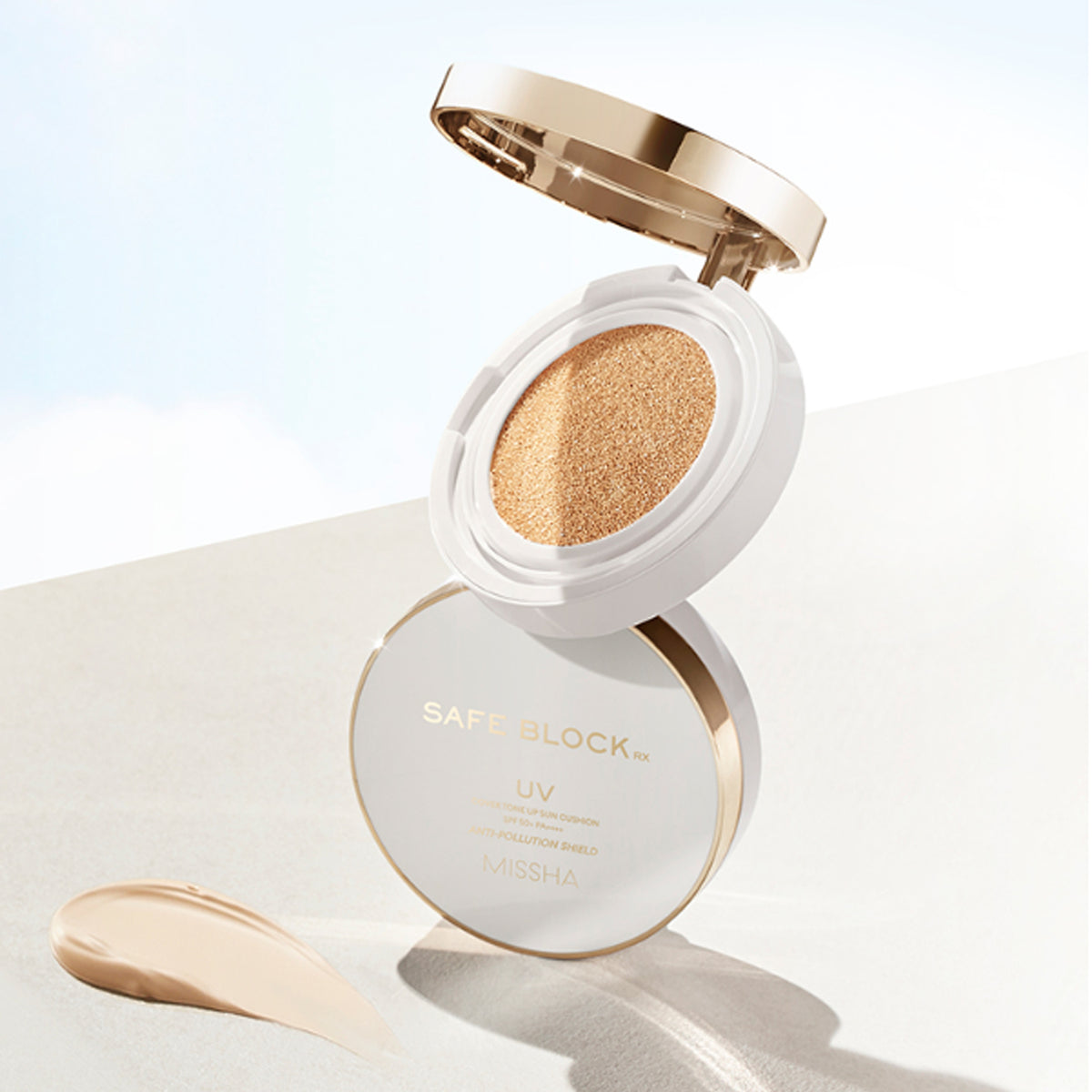 MISSHA Safe Block RX Cover Tone-Up Sun Cushion SPF50+ PA++++