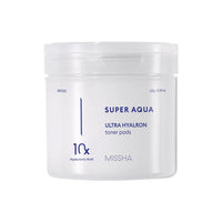 MISSHA Super Aqua Ultra Hyalron Toner Pads (180g)