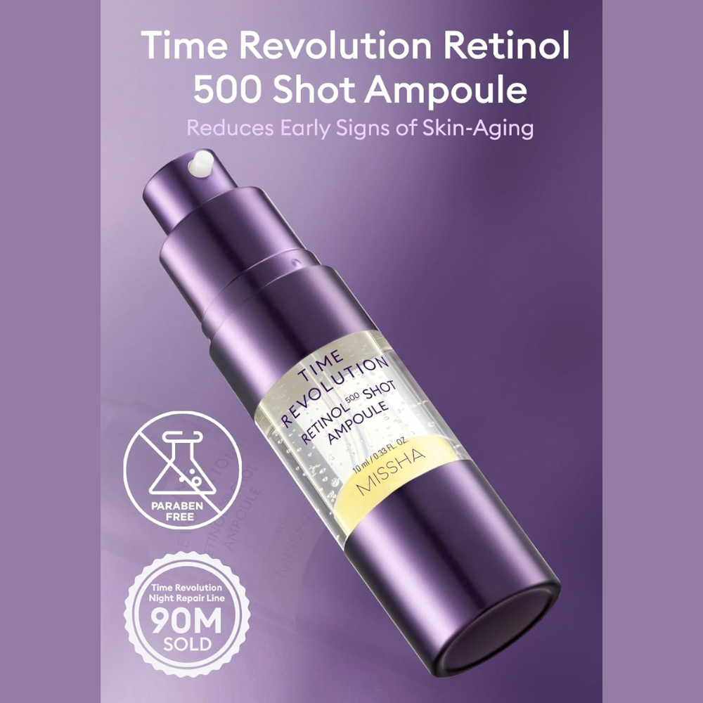 MISSHA Time Revolution Retinol 500 Shot Ampoule 10ml