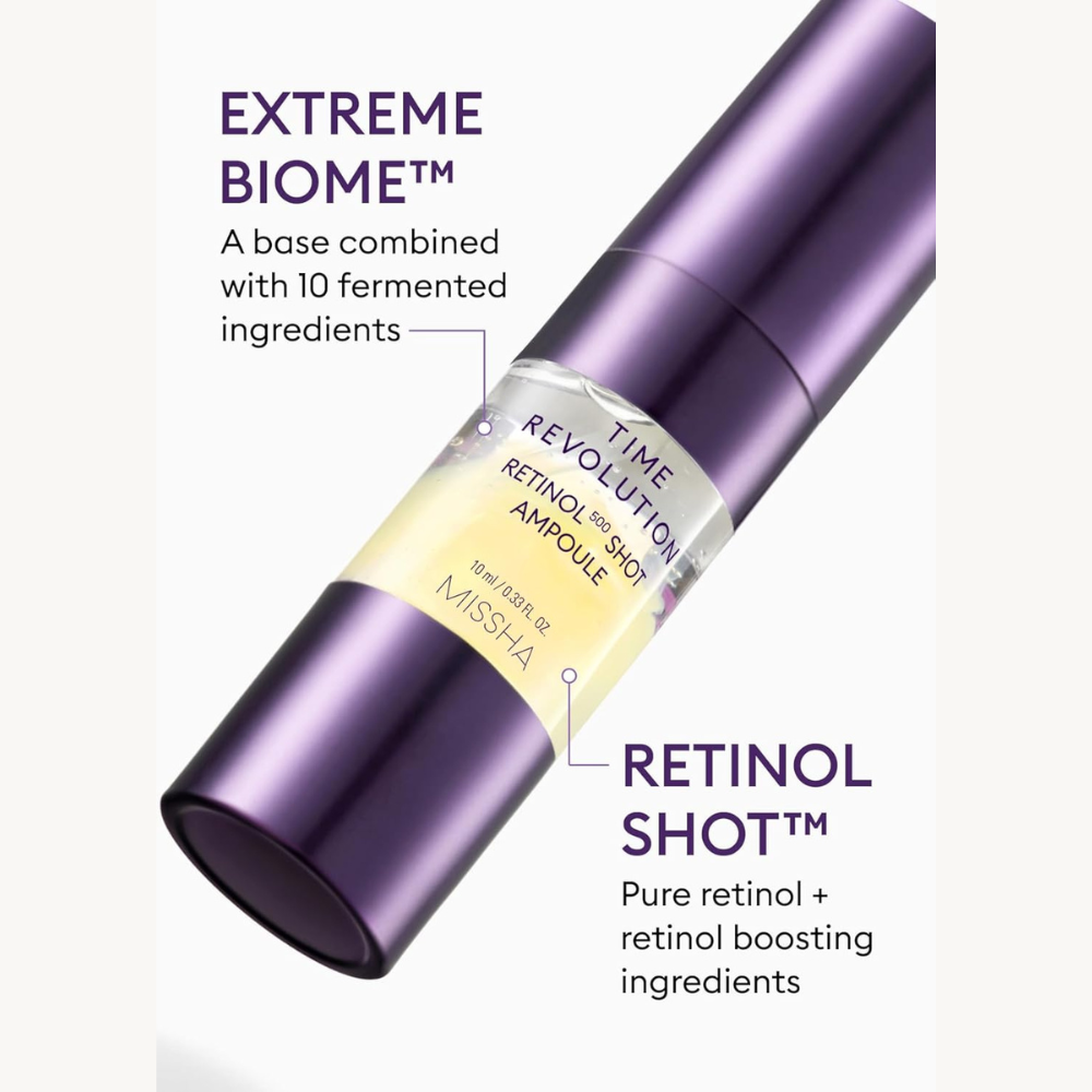 MISSHA Time Revolution Retinol 500 Shot Ampoule 10ml