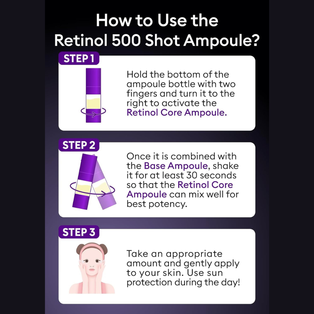 MISSHA Time Revolution Retinol 500 Shot Ampoule 10ml