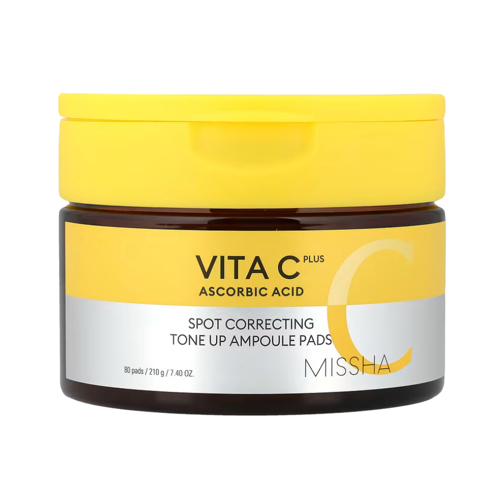 MISSHA Vita C Plus Blemish-C Tone-Up Ampoule Pads 210G (80 hojas)