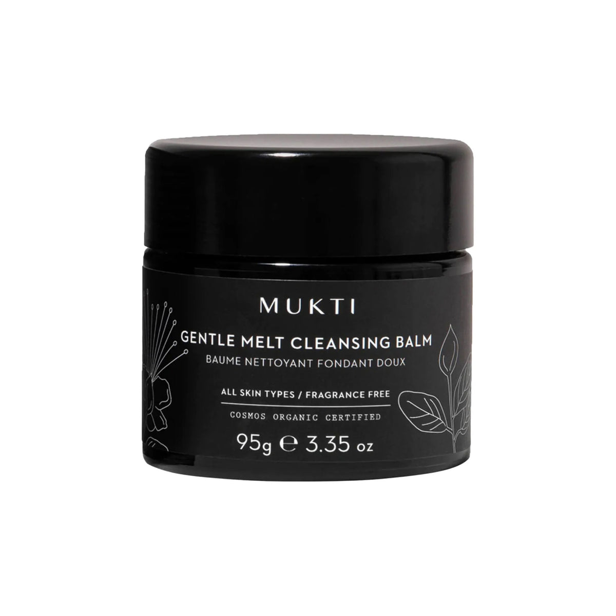 MUKTI Gentle Melt Cleansing Balm 95g