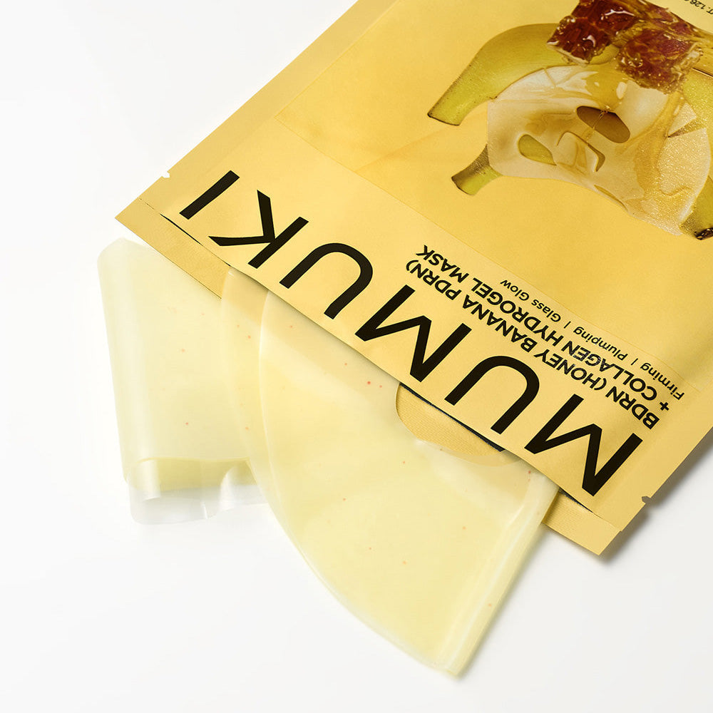 MUMUKI Honey Banana BDRN Hydrogel Mask 36g 5ea