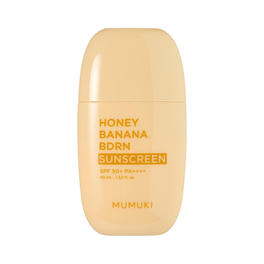 MUMUKI Honey Banana BDRN Sunscreen SPF50+ PA++++ 45ml