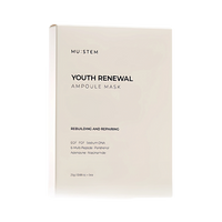 MU:STEM Youth Renewal Ampoule Mask Pack 1 Box (5 Sheets)
