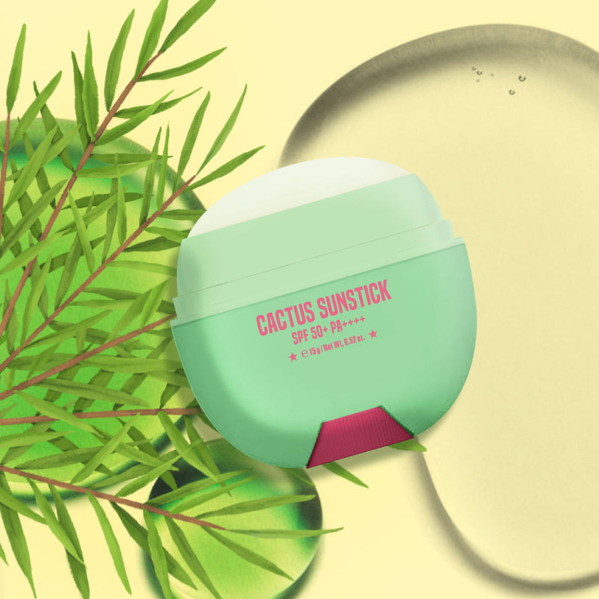 Mamashu Cactus Sun Stick SPF50+ PA++++ 15g