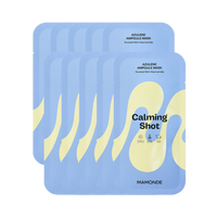 Mamonde Calming Shot Azulene Ampoule Mask Pack (10 Sheets)