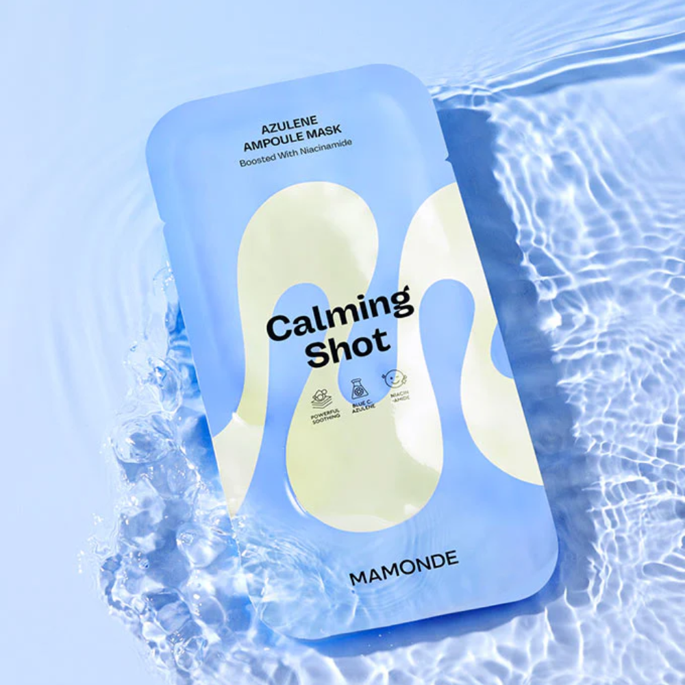 Mamonde Calming Shot Azulene Ampoule Mask Pack (10 Sheets)