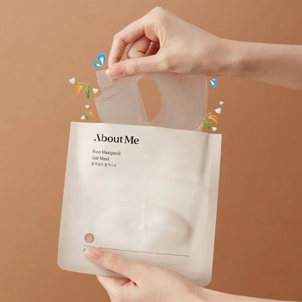 About Me Rice Makgeolli Gel Mask 5ea